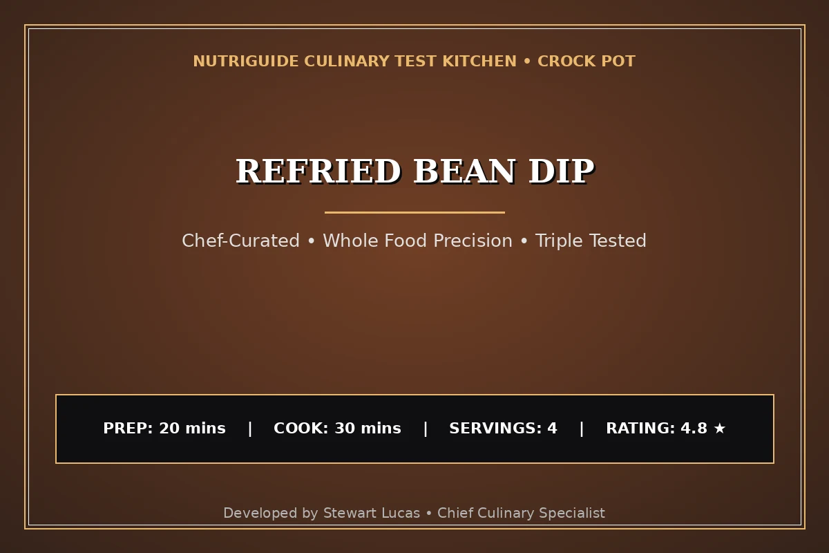 Refried Bean Dip