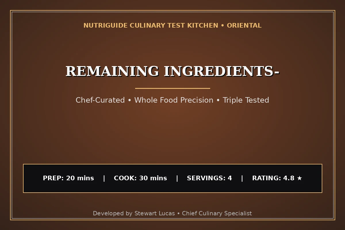 Remaining Ingredients-