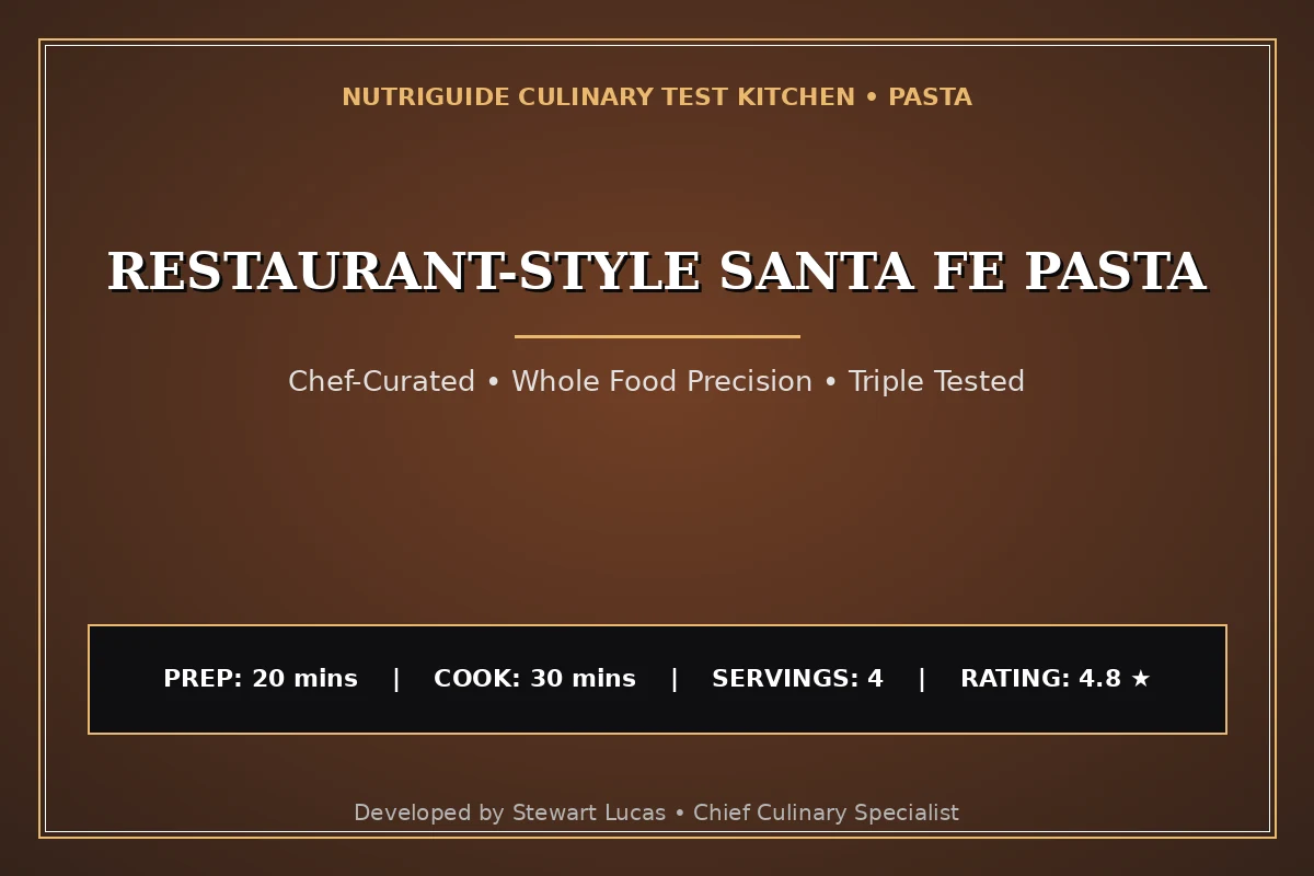 Restaurant-Style Santa Fe Pasta