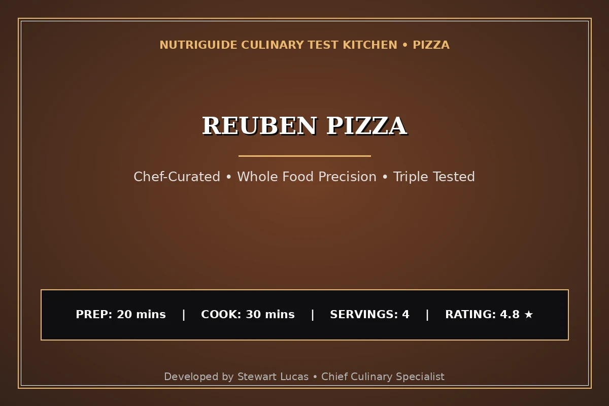 Reuben Pizza