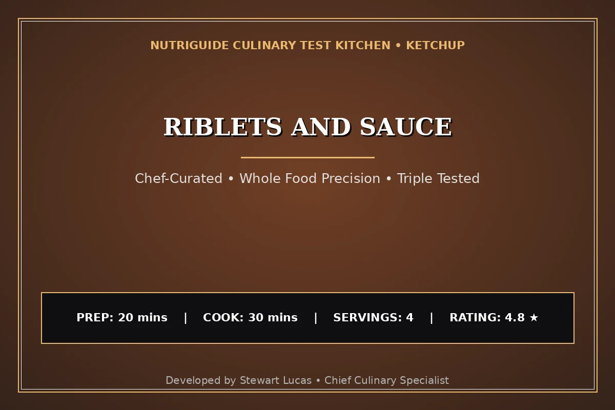 Riblets And Sauce