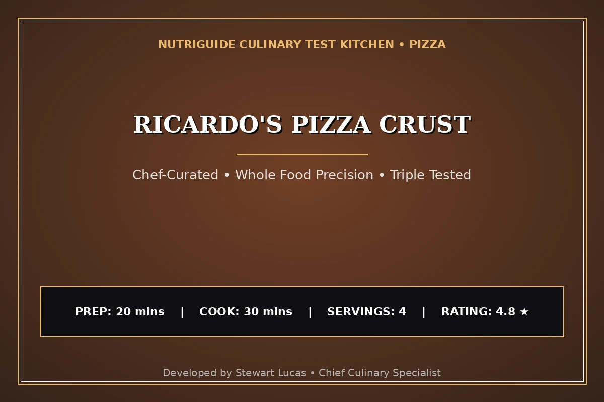 Ricardo'S Pizza Crust