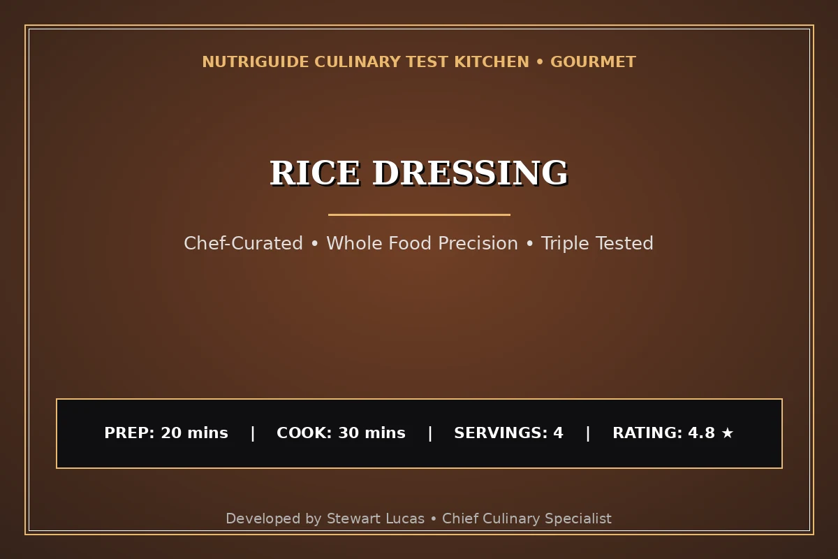 Rice Dressing