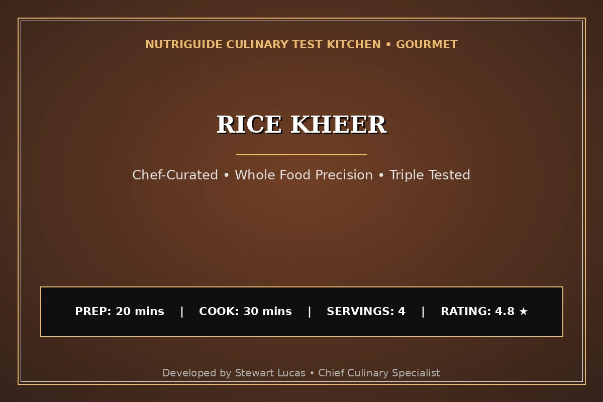 Rice Kheer