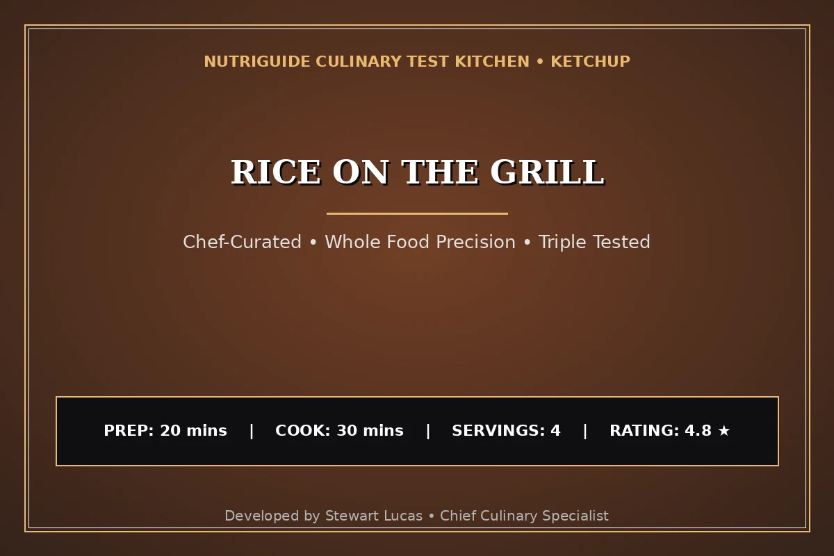 Rice On The Grill