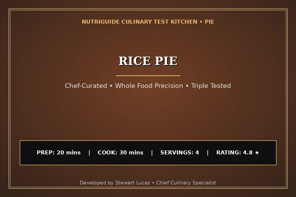 Rice Pie