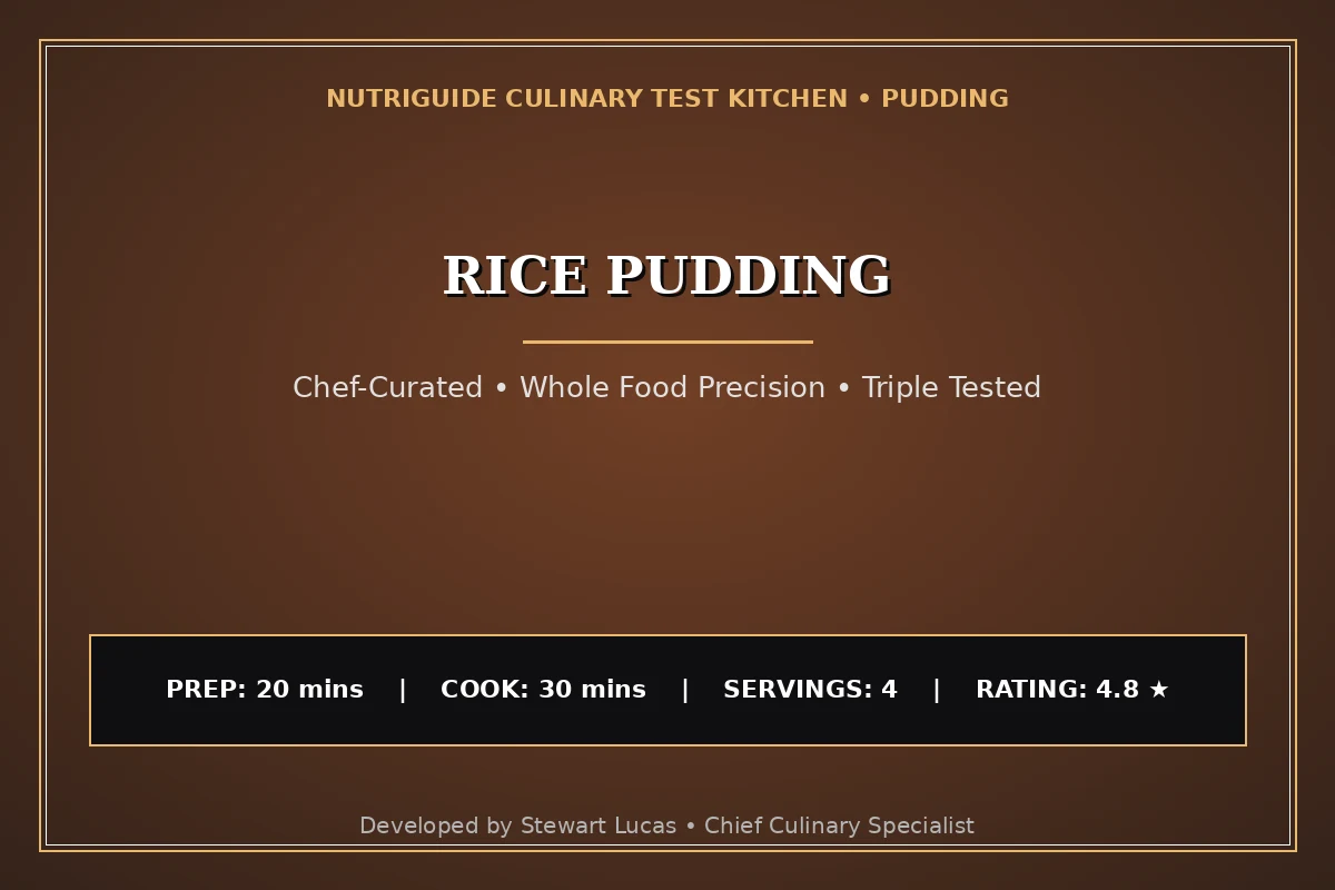 Rice Pudding