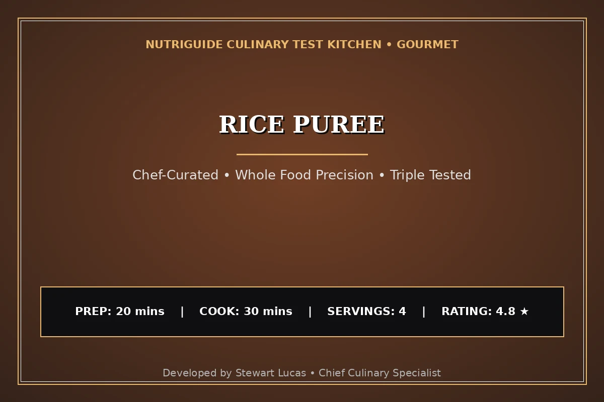 Rice Puree