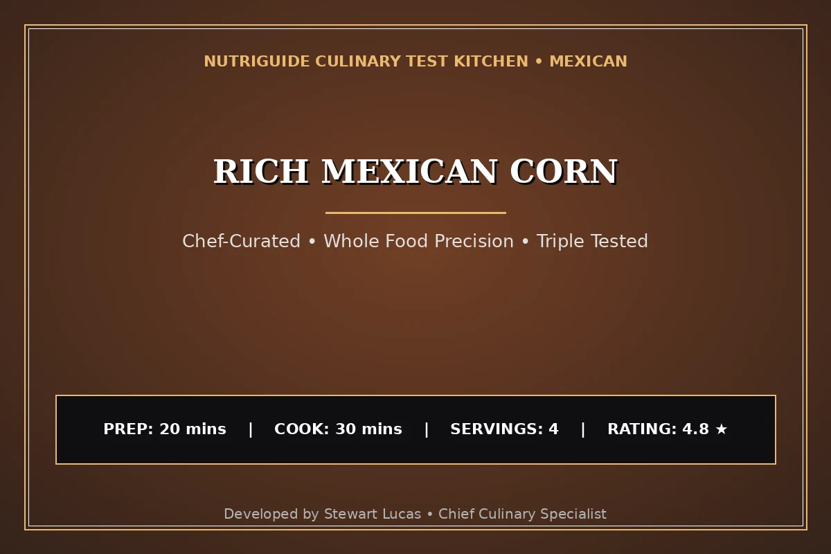 Rich Mexican Corn