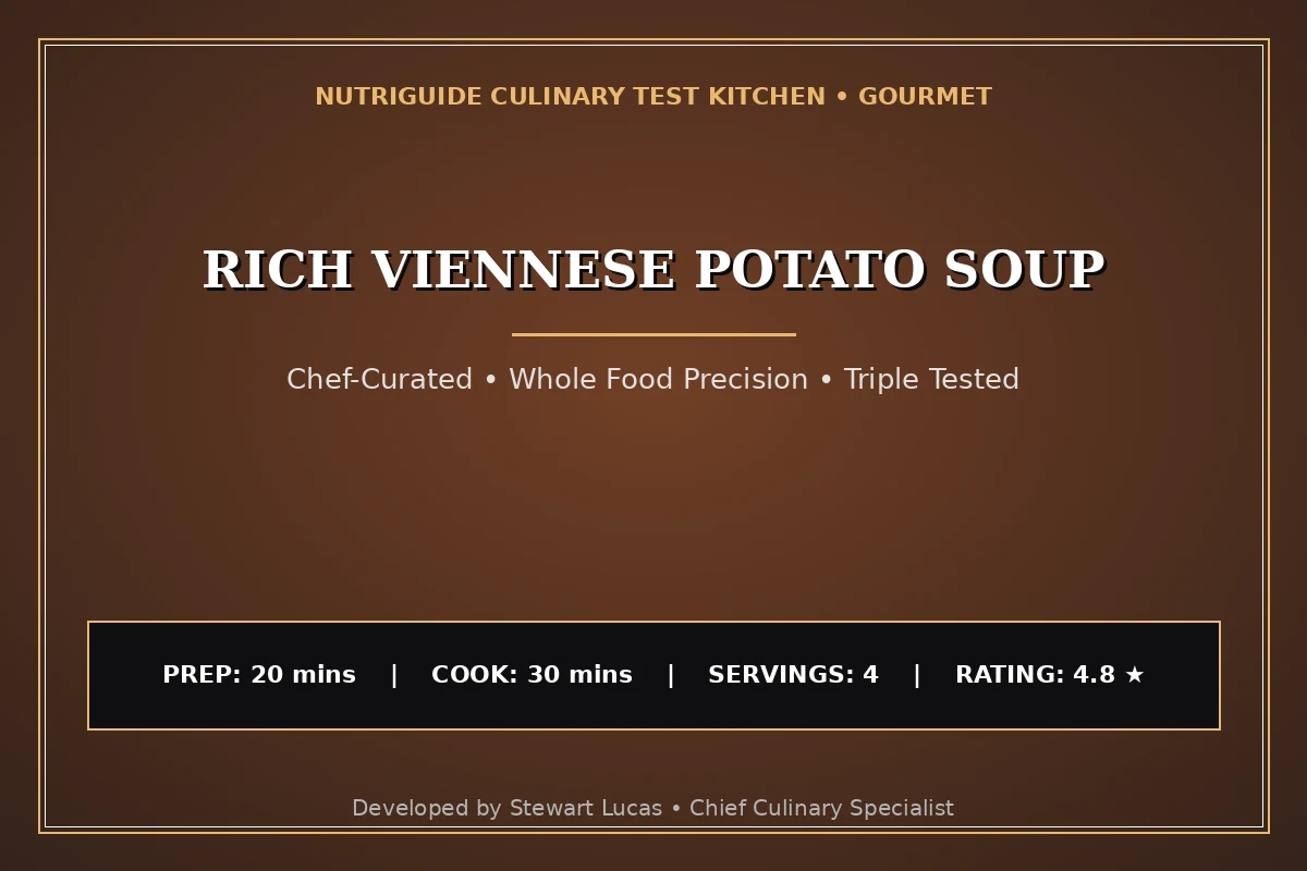Rich Viennese Potato Soup