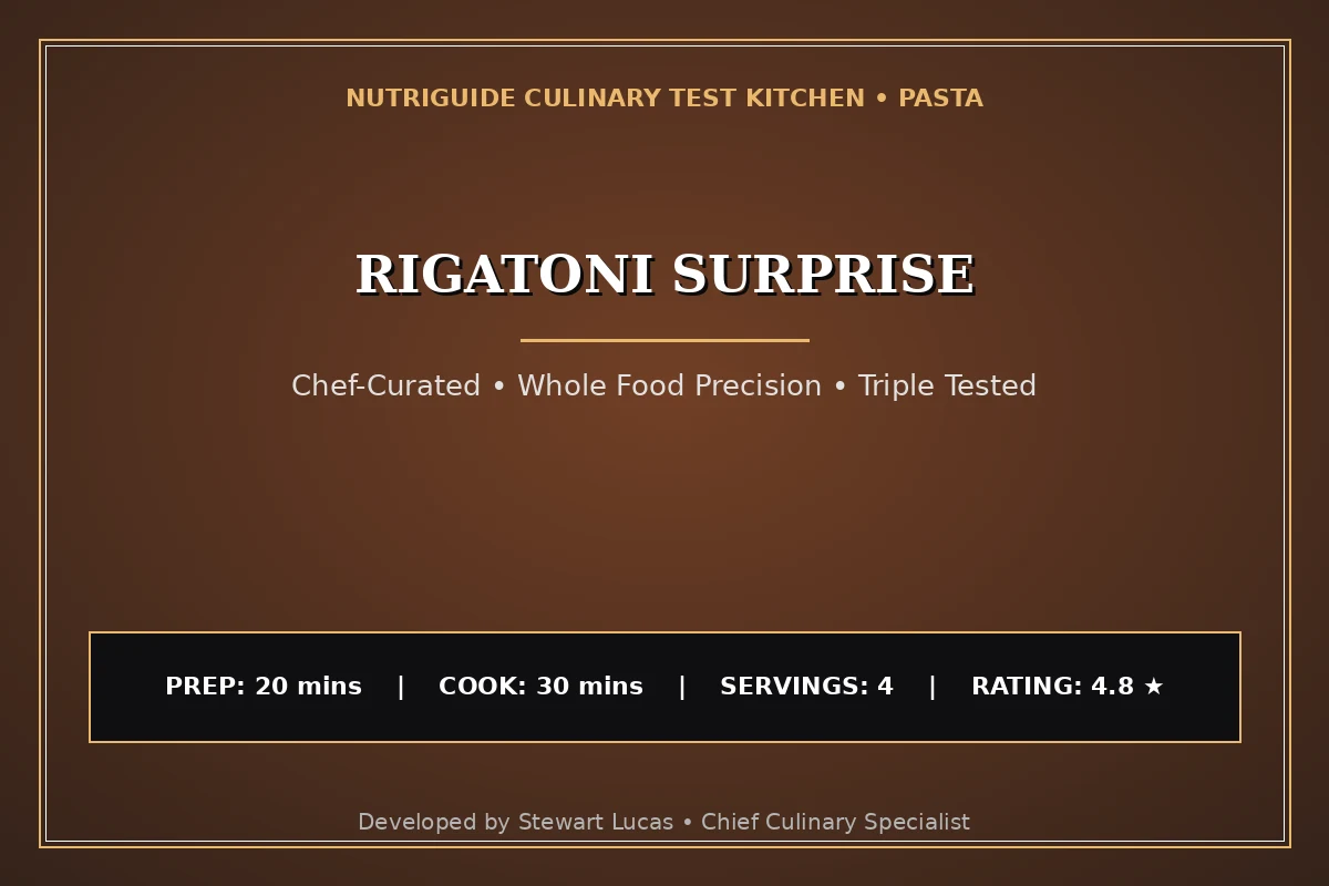 Rigatoni Surprise