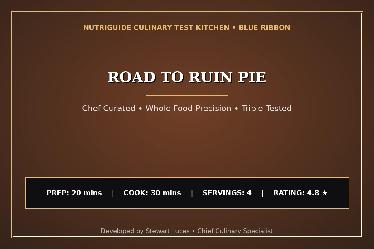 Road To Ruin Pie