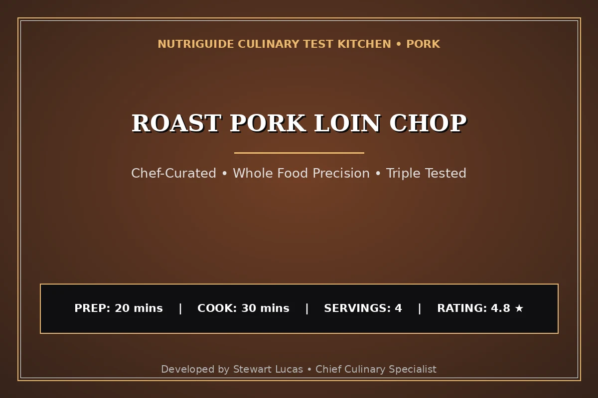 Roast Pork Loin Chop