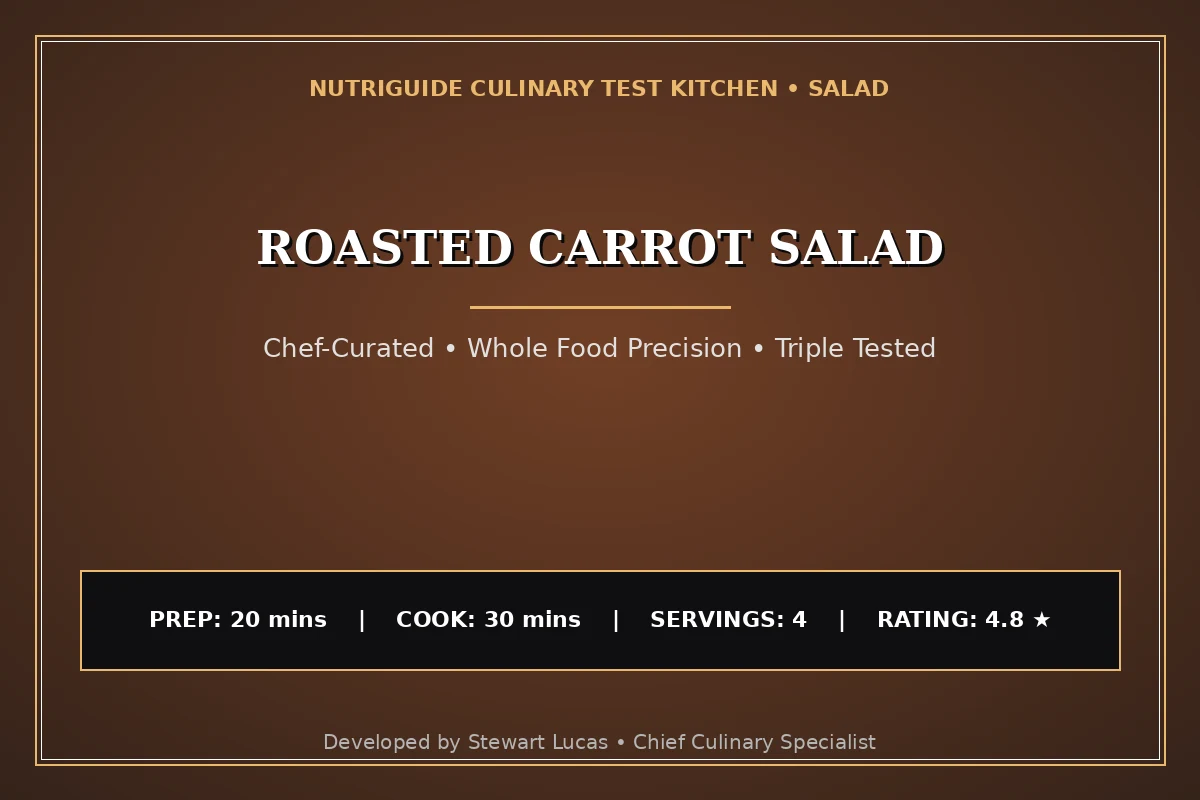 Roasted Carrot Salad