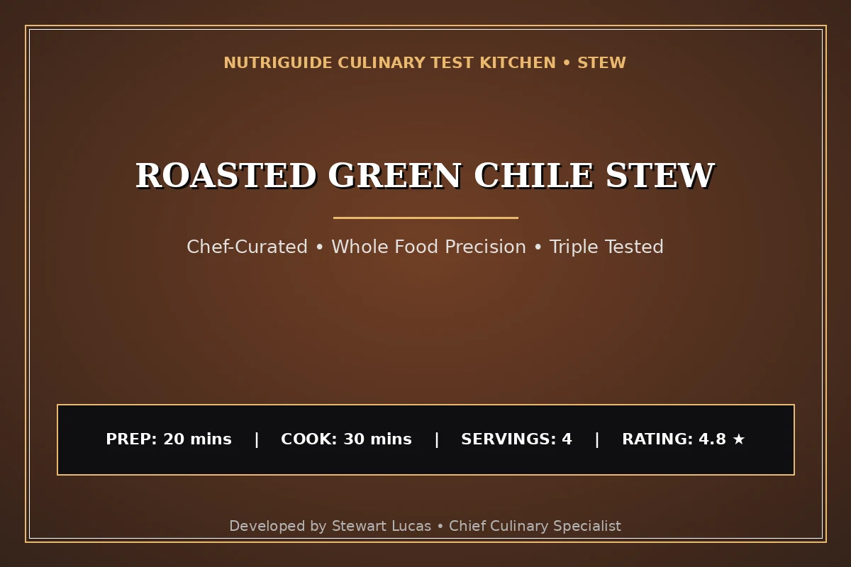 Roasted Green Chile Stew