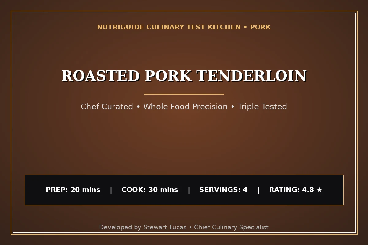 Roasted Pork Tenderloin