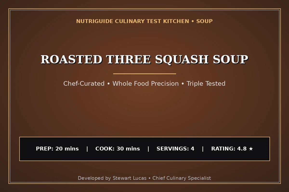 Roasted Three Squash Soup