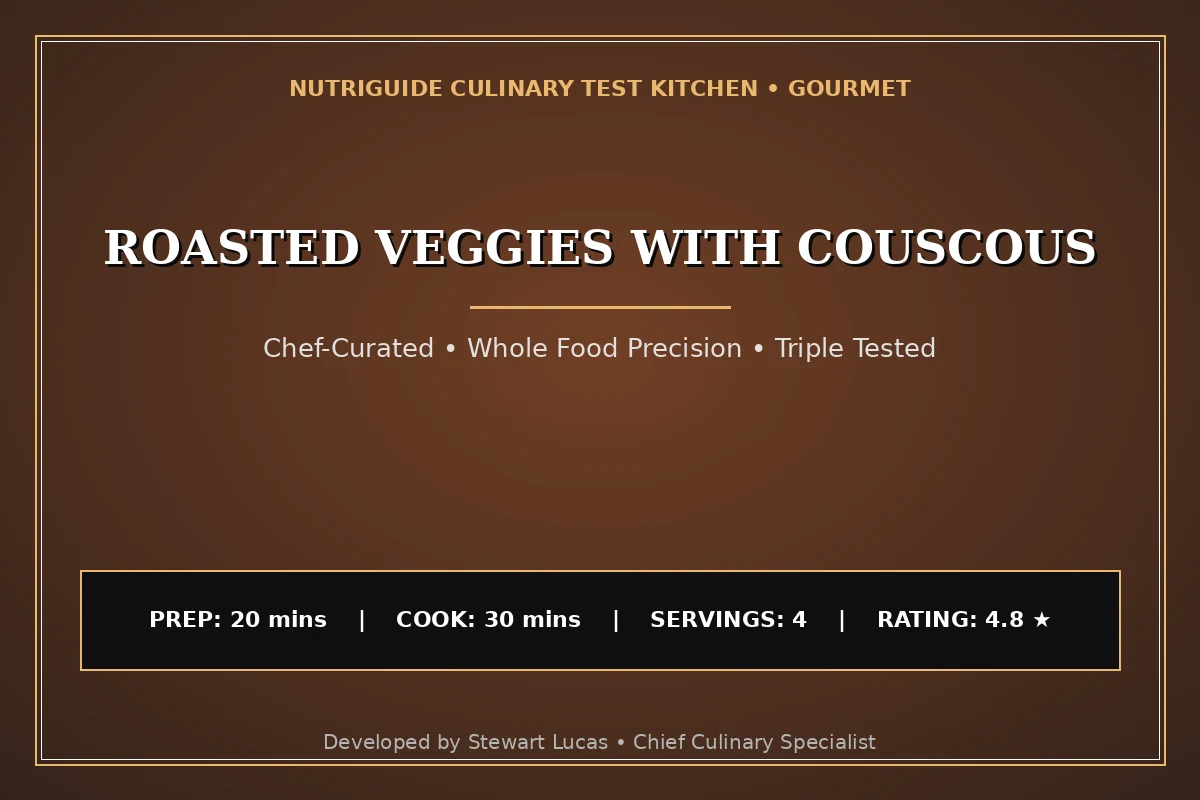Roasted Veggies With Couscous