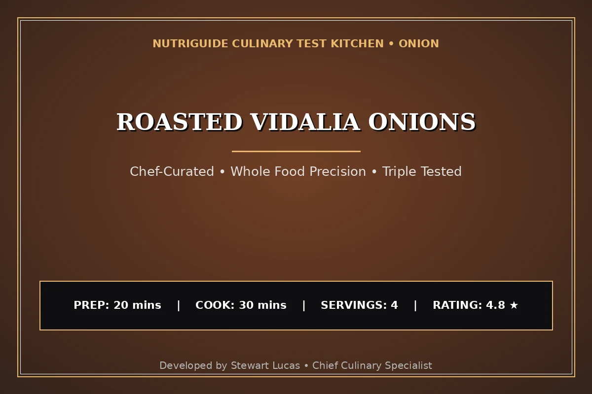 Roasted Vidalia Onions