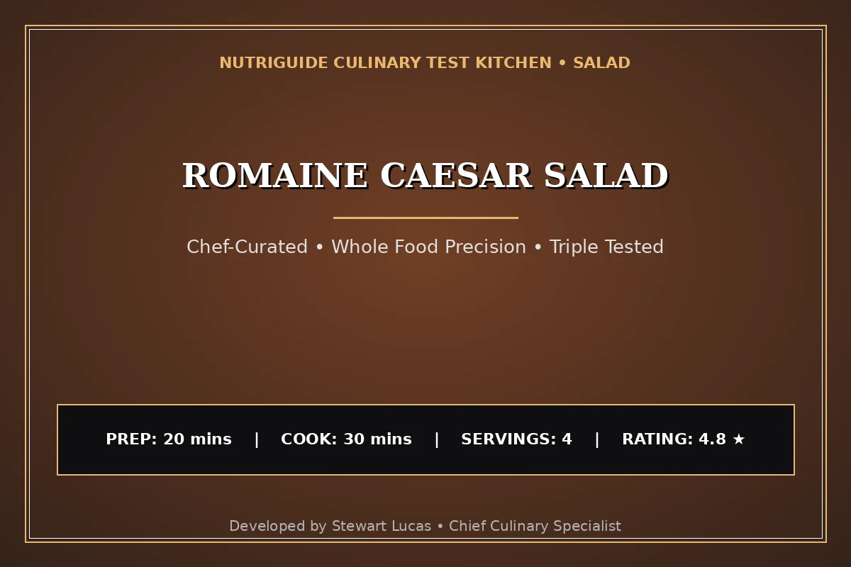Romaine Caesar Salad