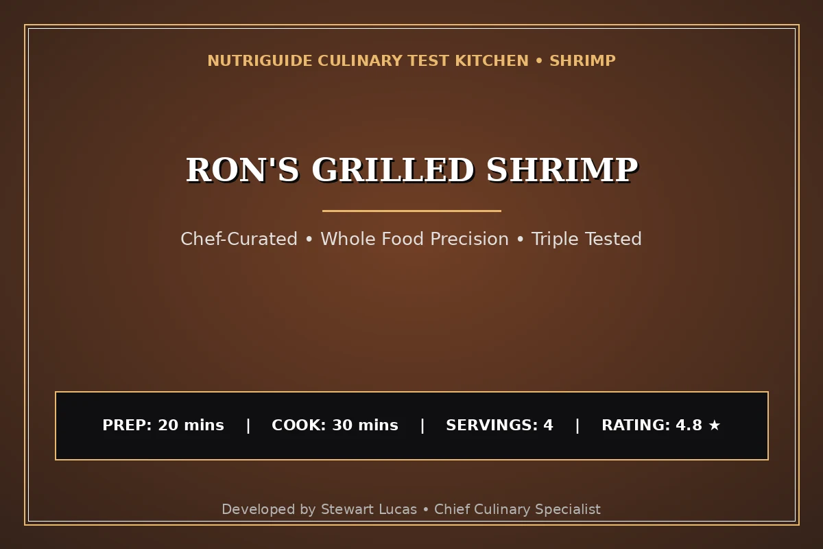 Ron'S Grilled Shrimp