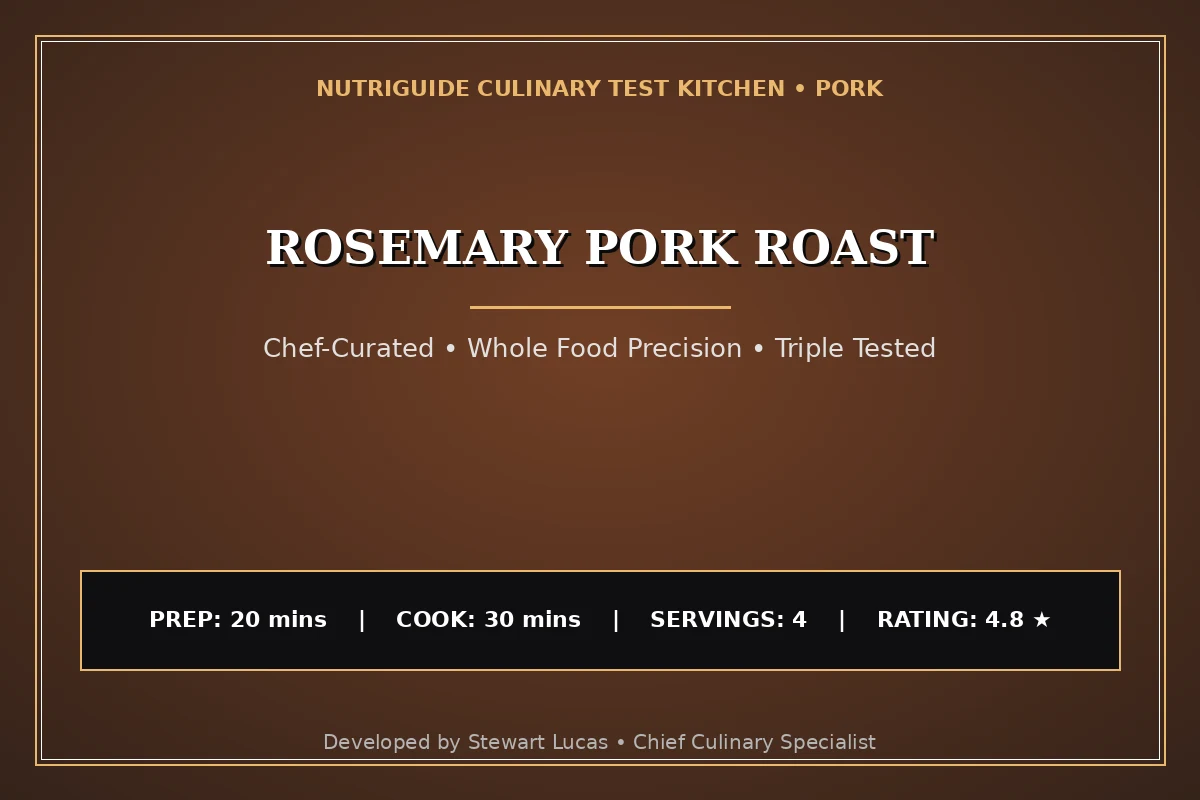 Rosemary Pork Roast