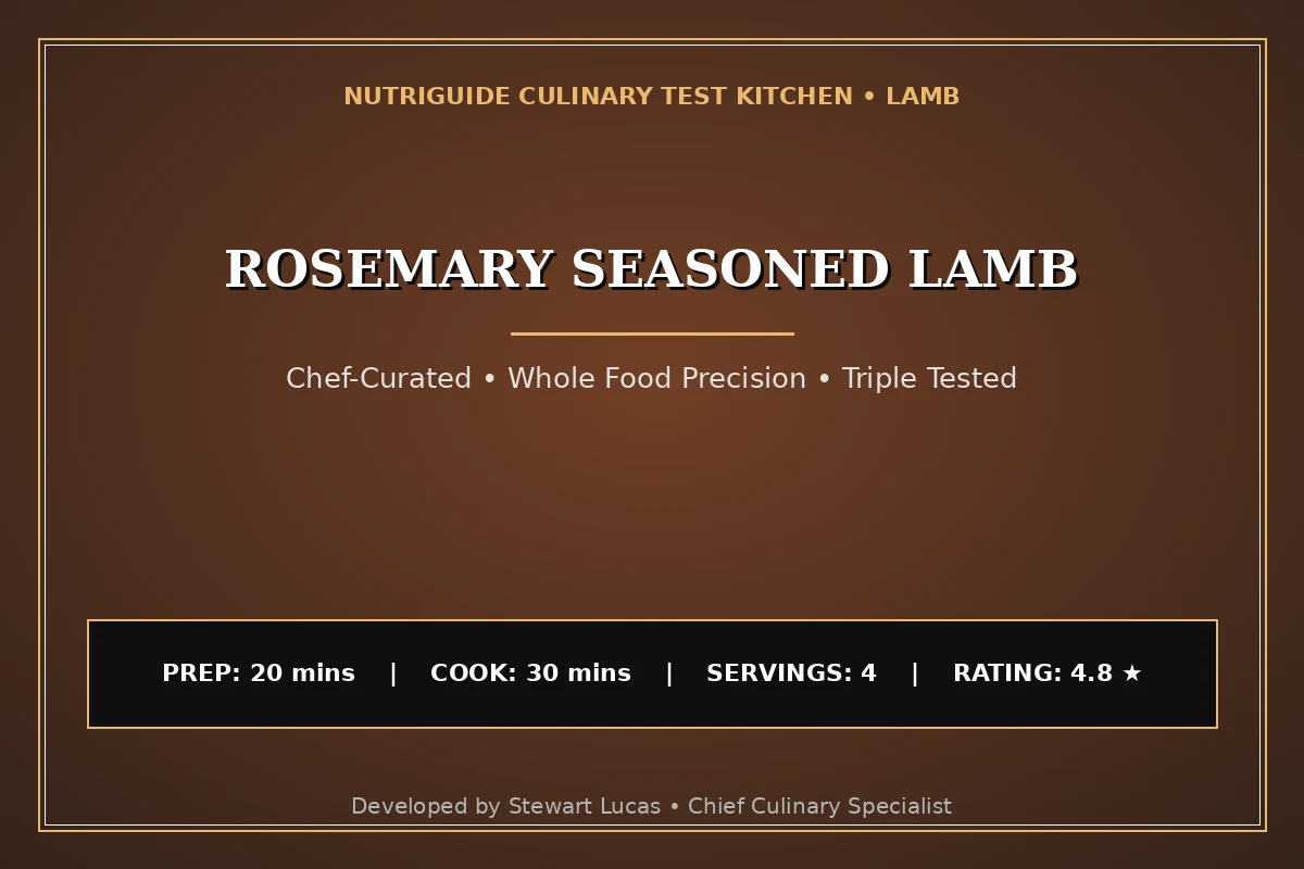 Rosemary Seasoned Lamb