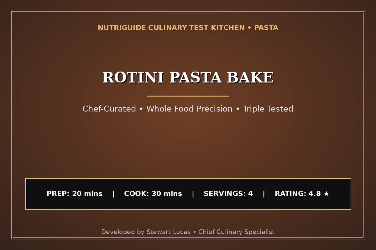 Rotini Pasta Bake