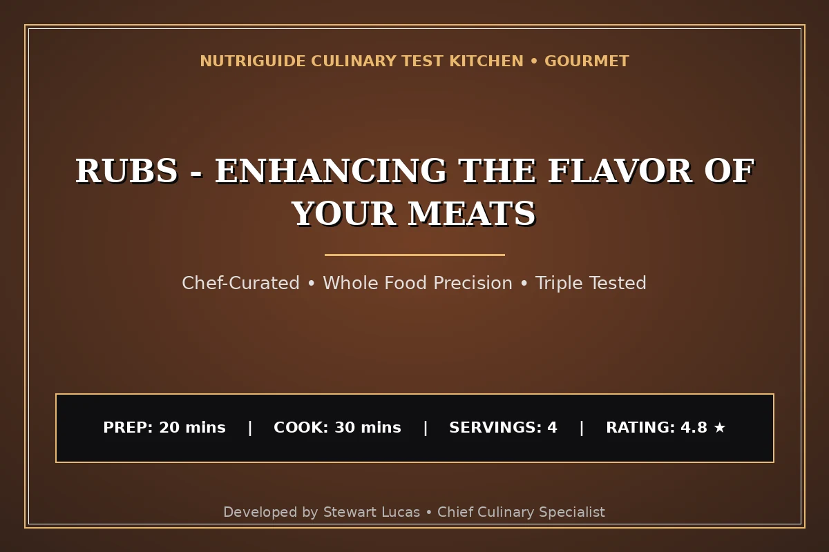 Rubs - Enhancing The Flavor Of Your Meats