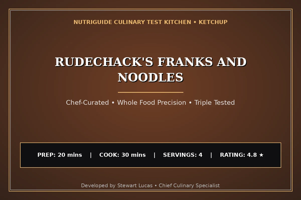 Rudechack'S Franks And Noodles