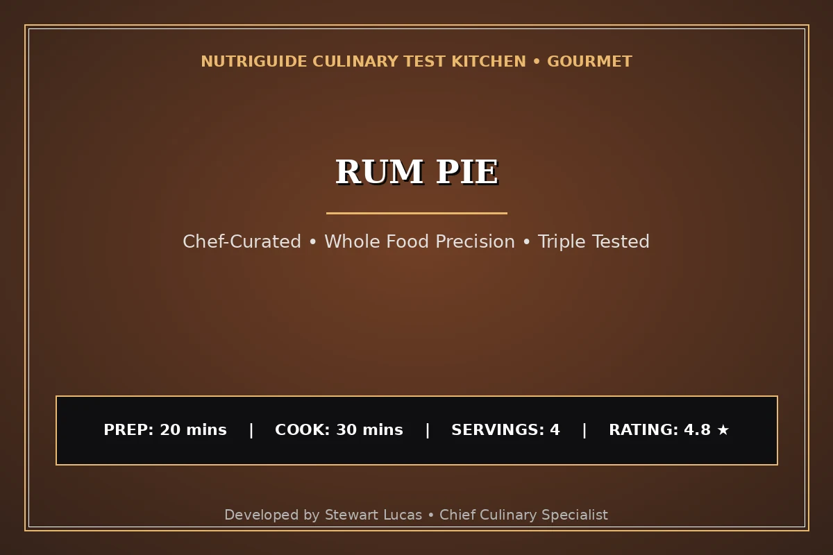 Rum Pie