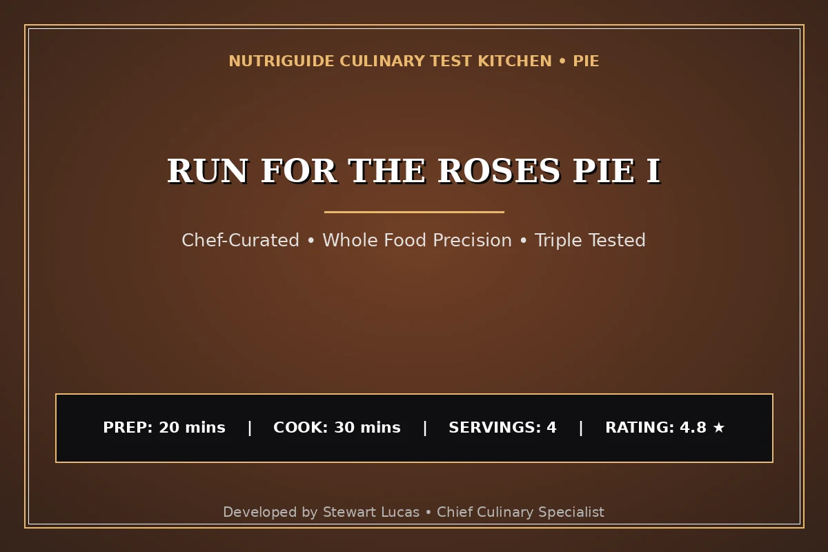 Run For The Roses Pie I