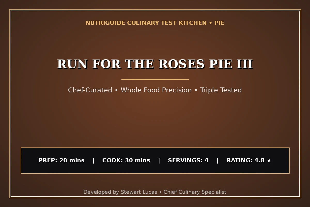 Run For The Roses Pie Iii