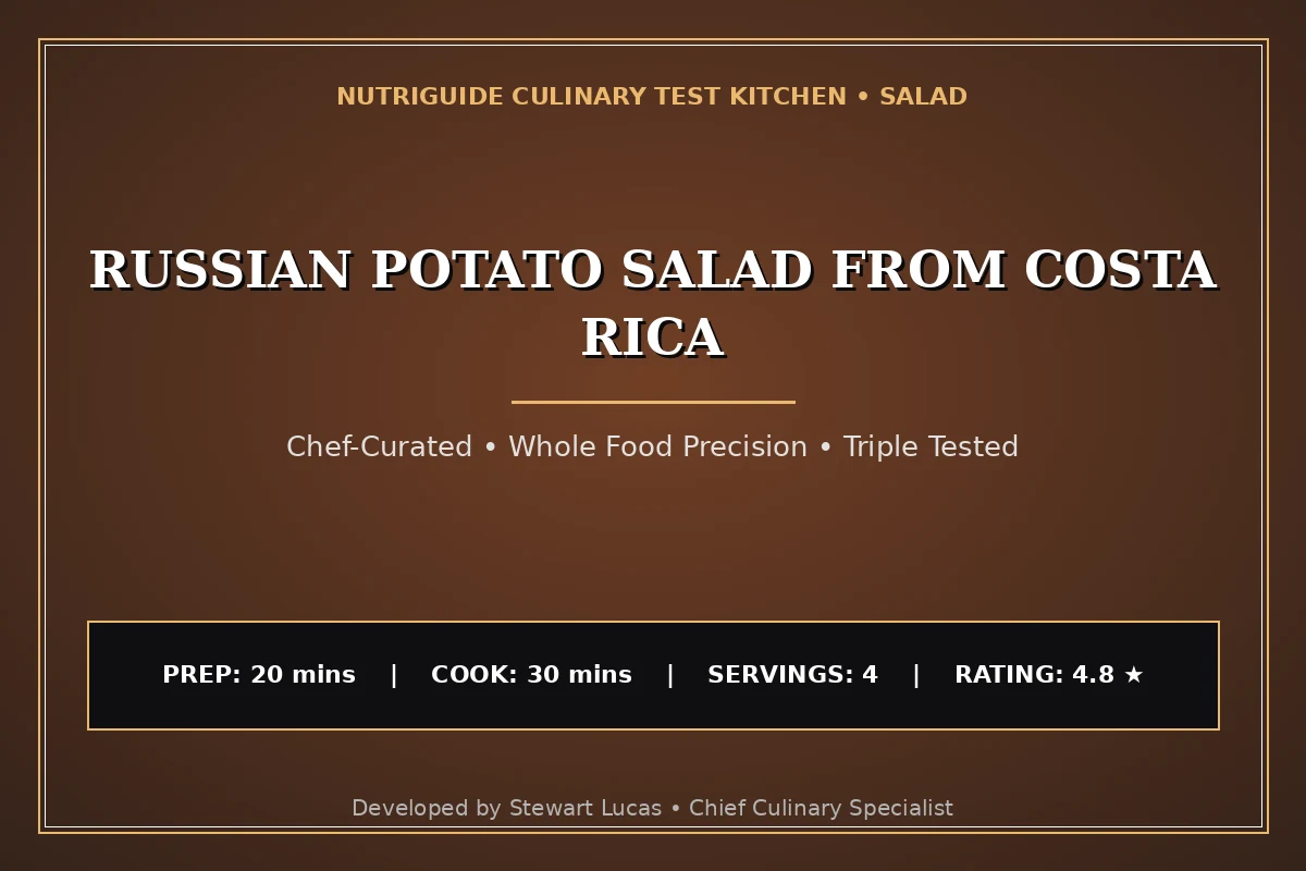 Russian Potato Salad From Costa Rica