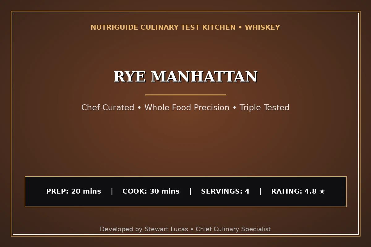 Rye Manhattan