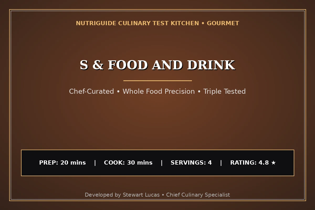 S & Food And Drink