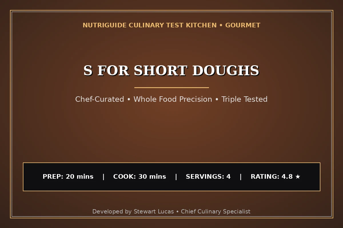 S For Short Doughs