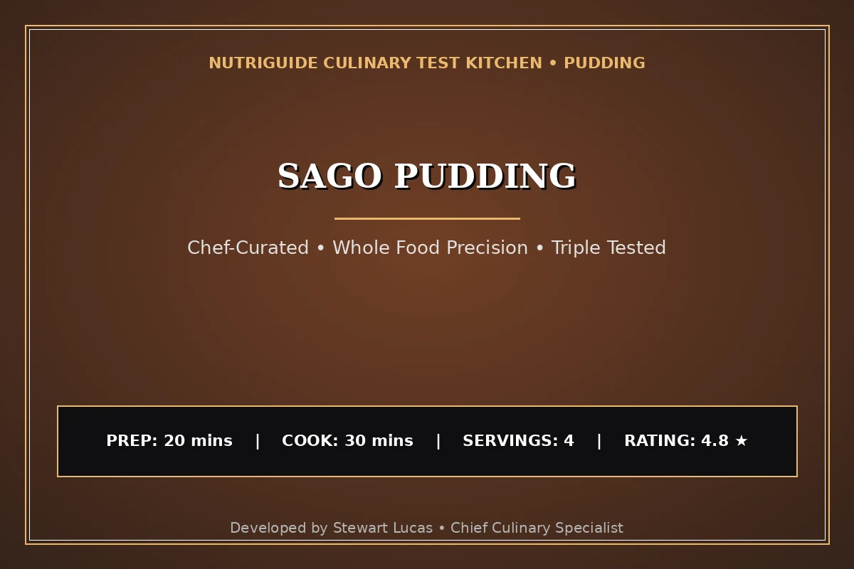 Sago Pudding