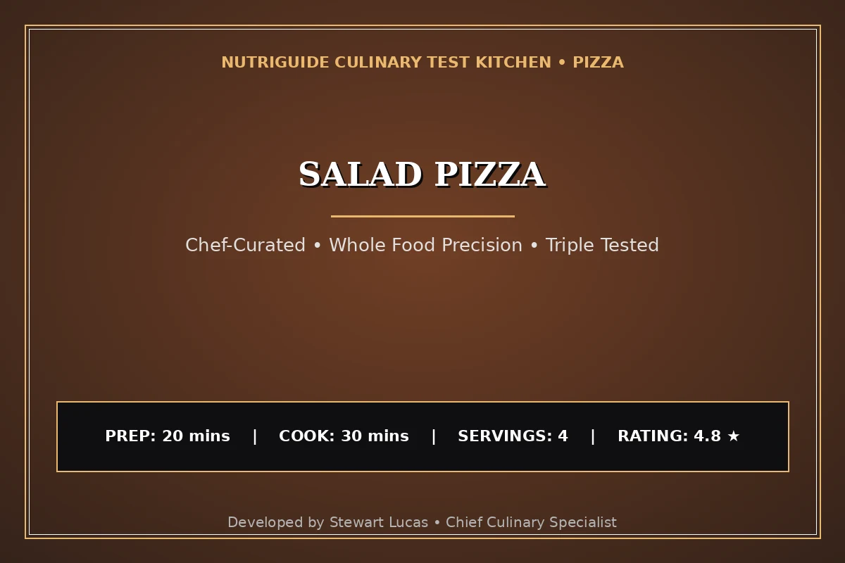 Salad Pizza