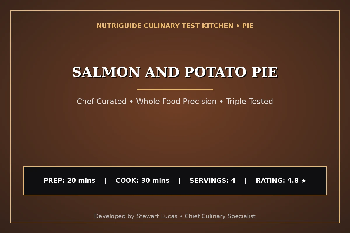 Salmon And Potato Pie