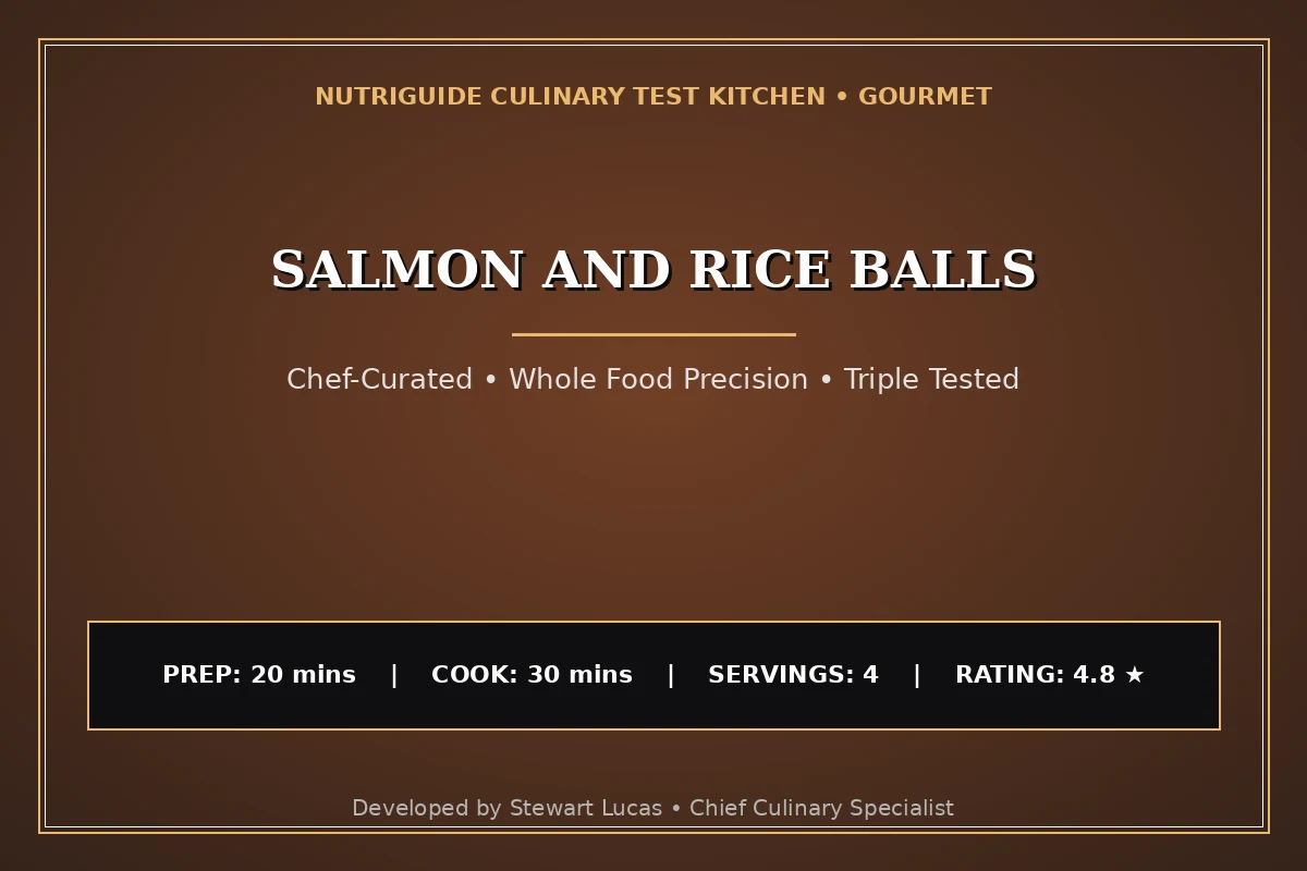 Salmon And Rice Balls