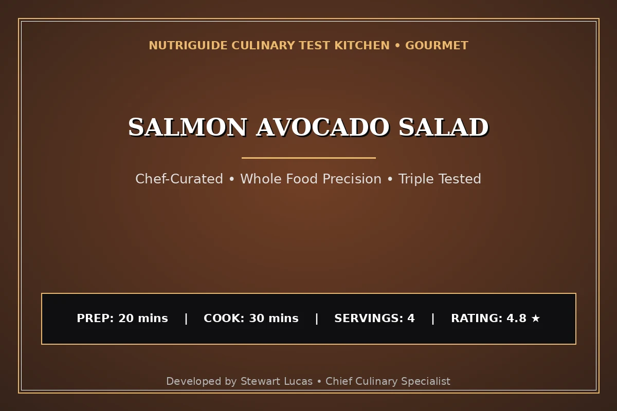 Salmon Avocado Salad