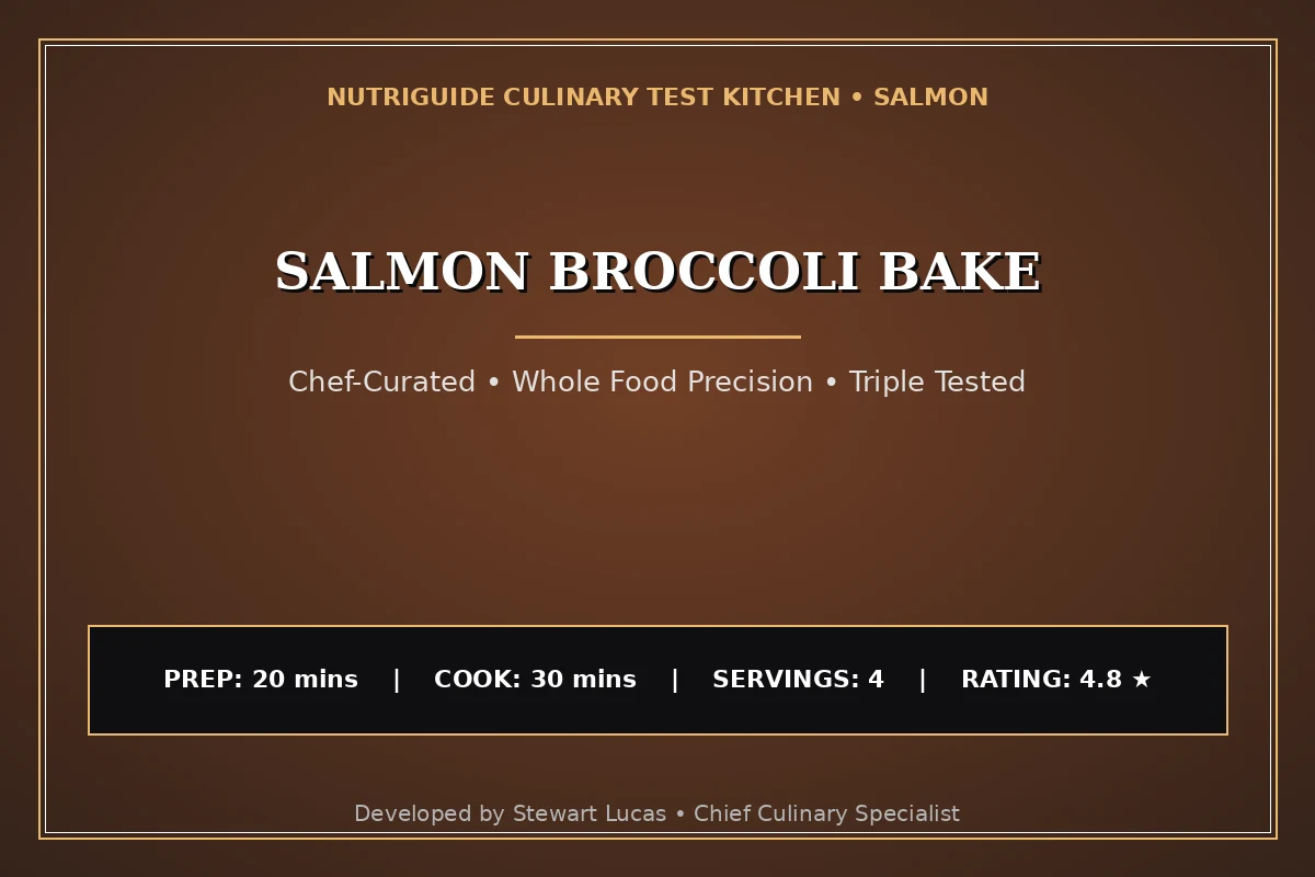 Salmon Broccoli Bake