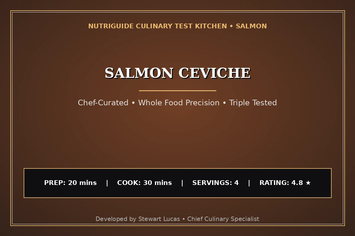 Salmon Ceviche