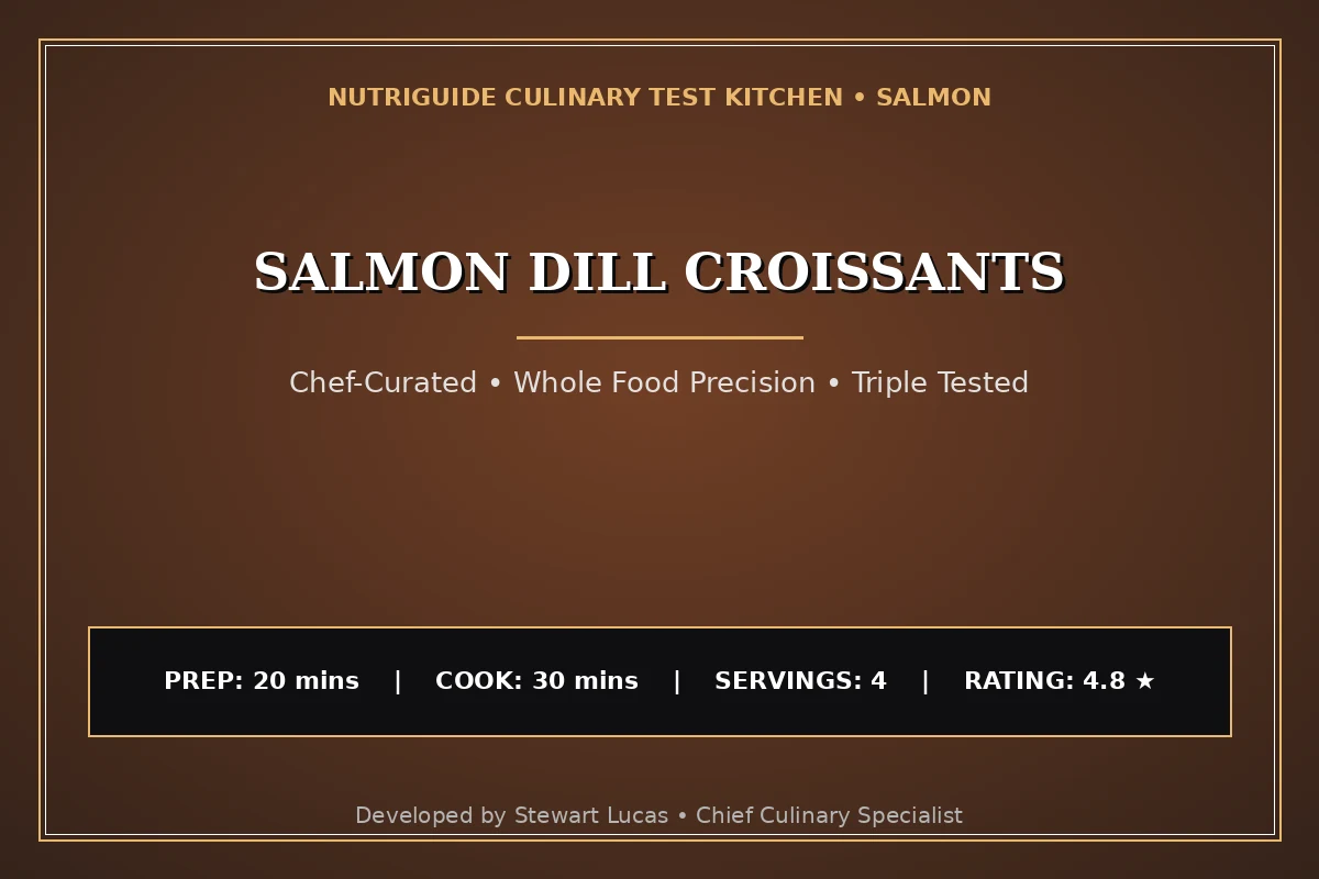 Salmon Dill Croissants