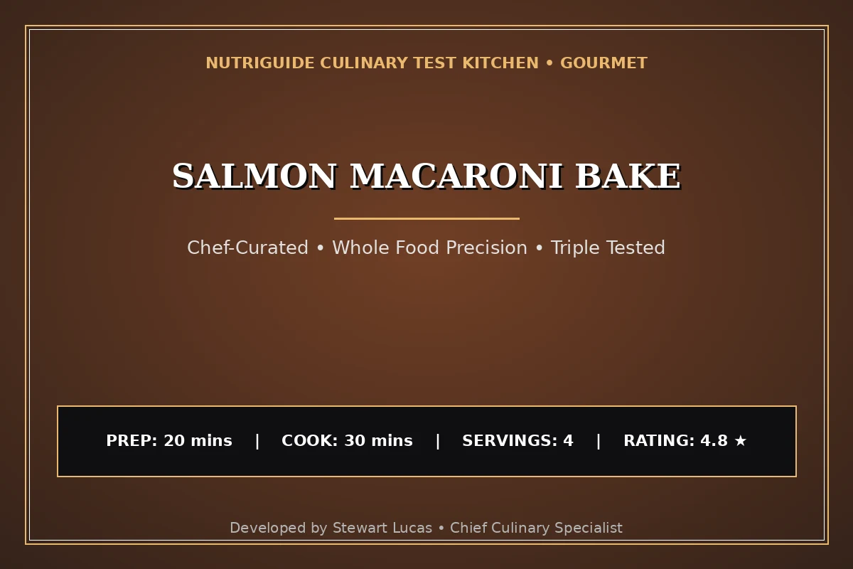 Salmon Macaroni Bake