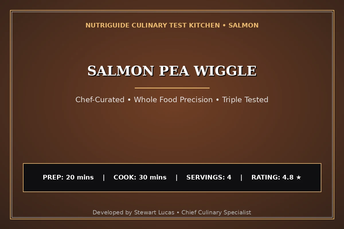 Salmon Pea Wiggle