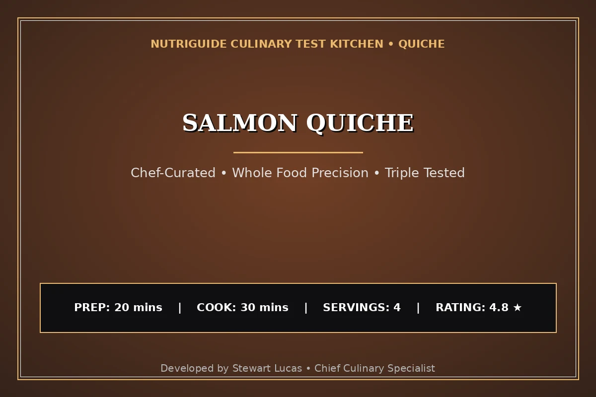Salmon Quiche