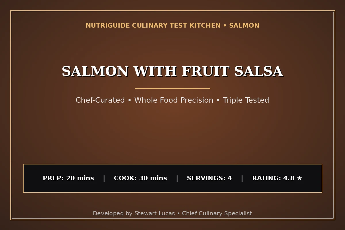 Salmon With Fruit Salsa