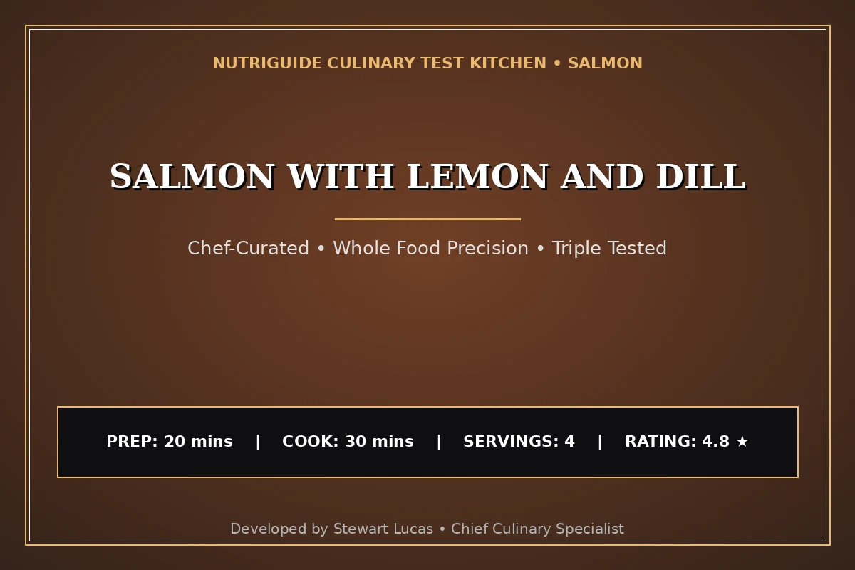 Salmon With Lemon And Dill